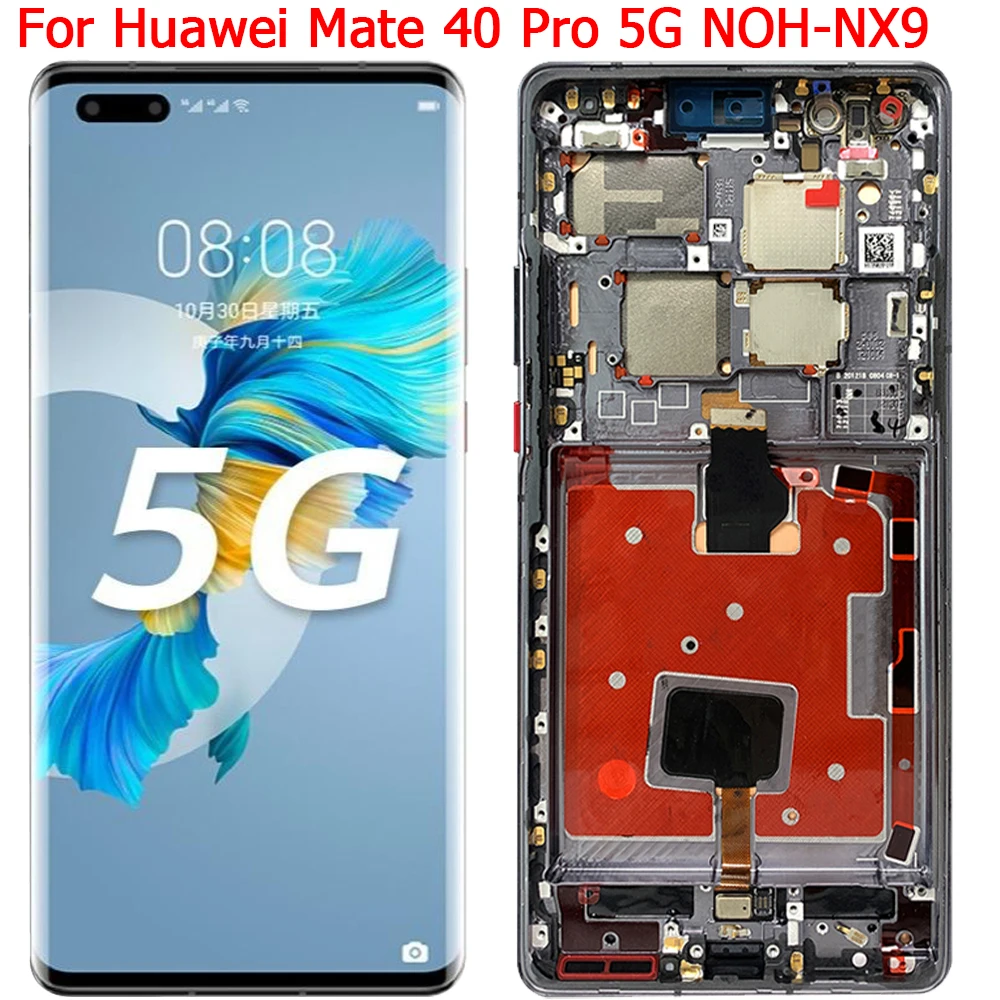 For Huawei Mate 40 Pro LCD Display Screen With Frame 6.76\