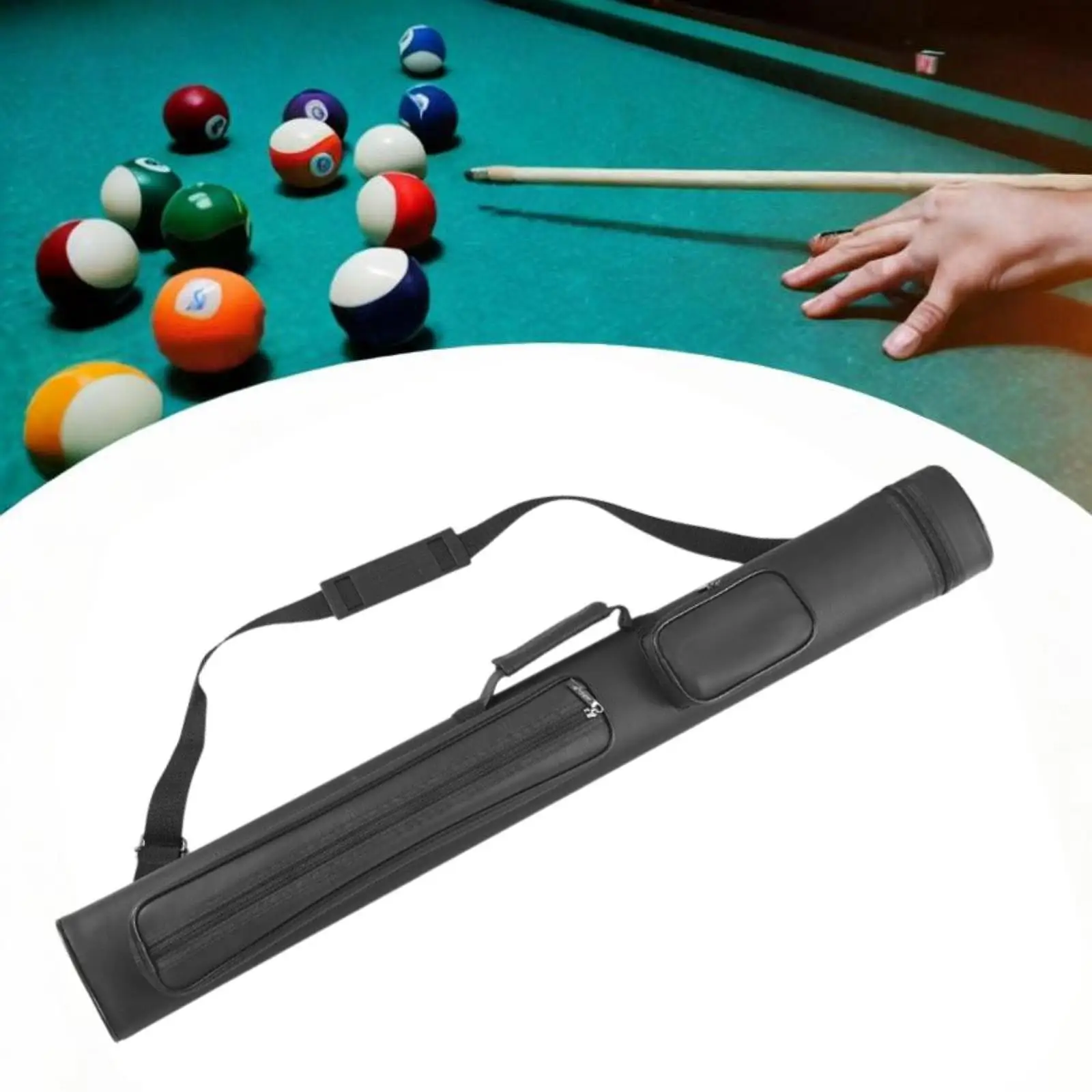 

Чехол для кия с 4-мя отверстиями, сумка для переноски кия для снукерного клуба, бильярдного кия