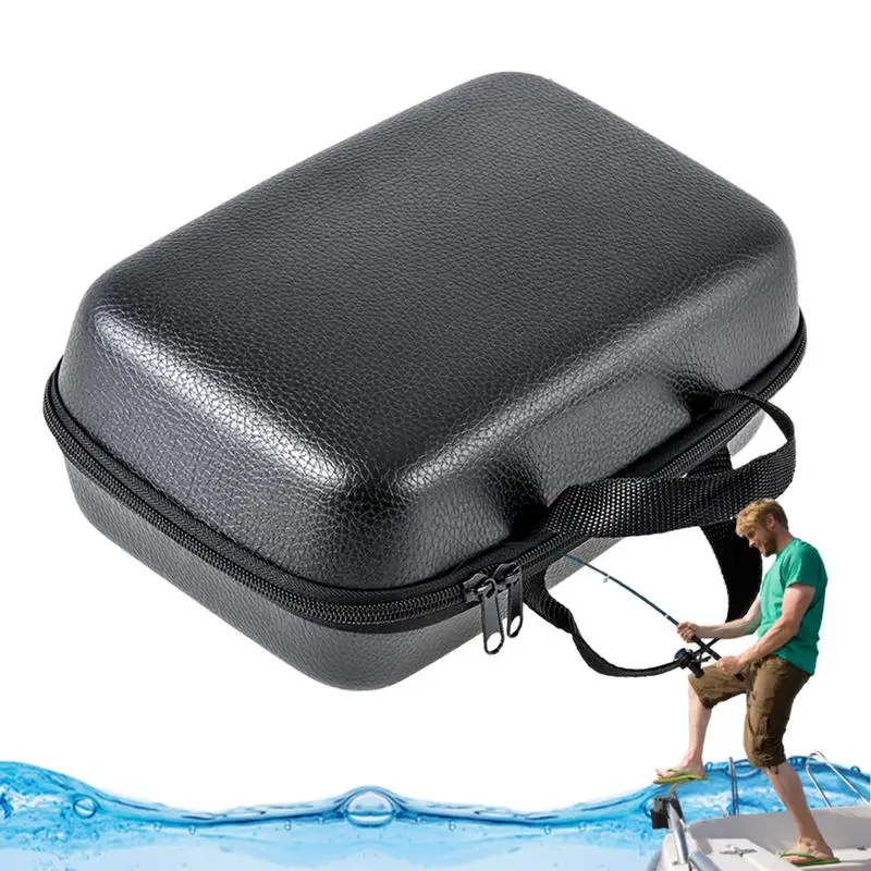 Fishing Accessories Tackle Storage Pouch Waterproof Fishing Reel Bag Sturdy Eva Fishing Reel Cover Storage Bag For Baitcasting