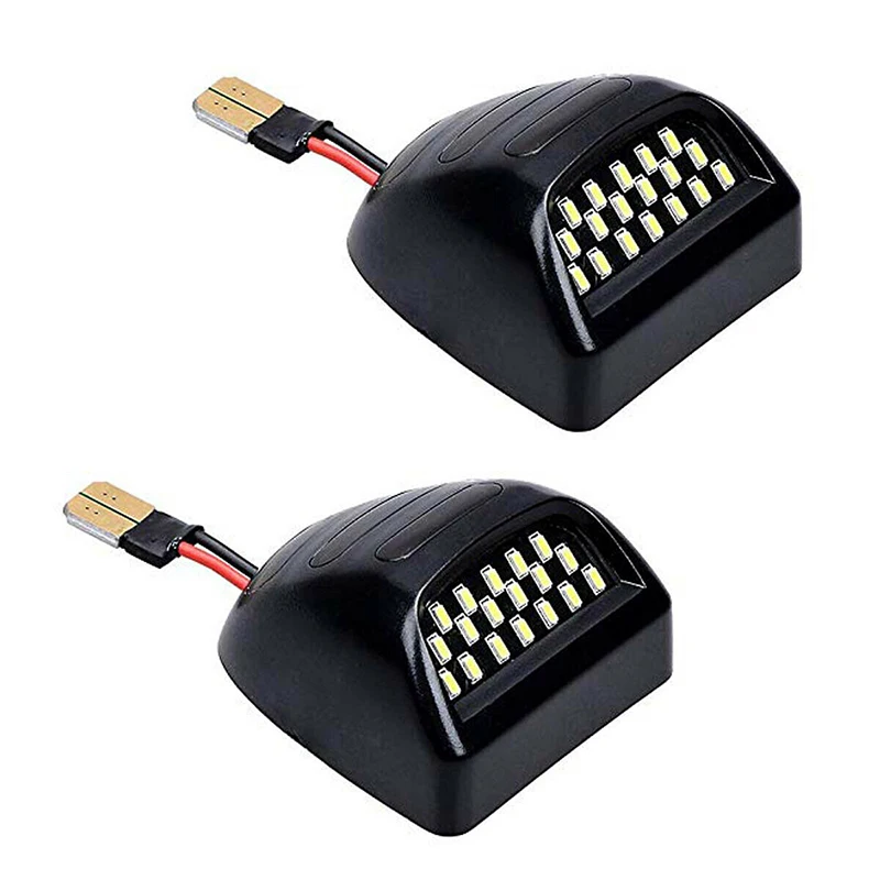 

Светодиодный светильник номерного знака, 2 шт. для GMC Sierra 1500 2500 3500 Yukon Chevy Tahoe Silverado Avalanche Suburban Red OLED Neon Tube