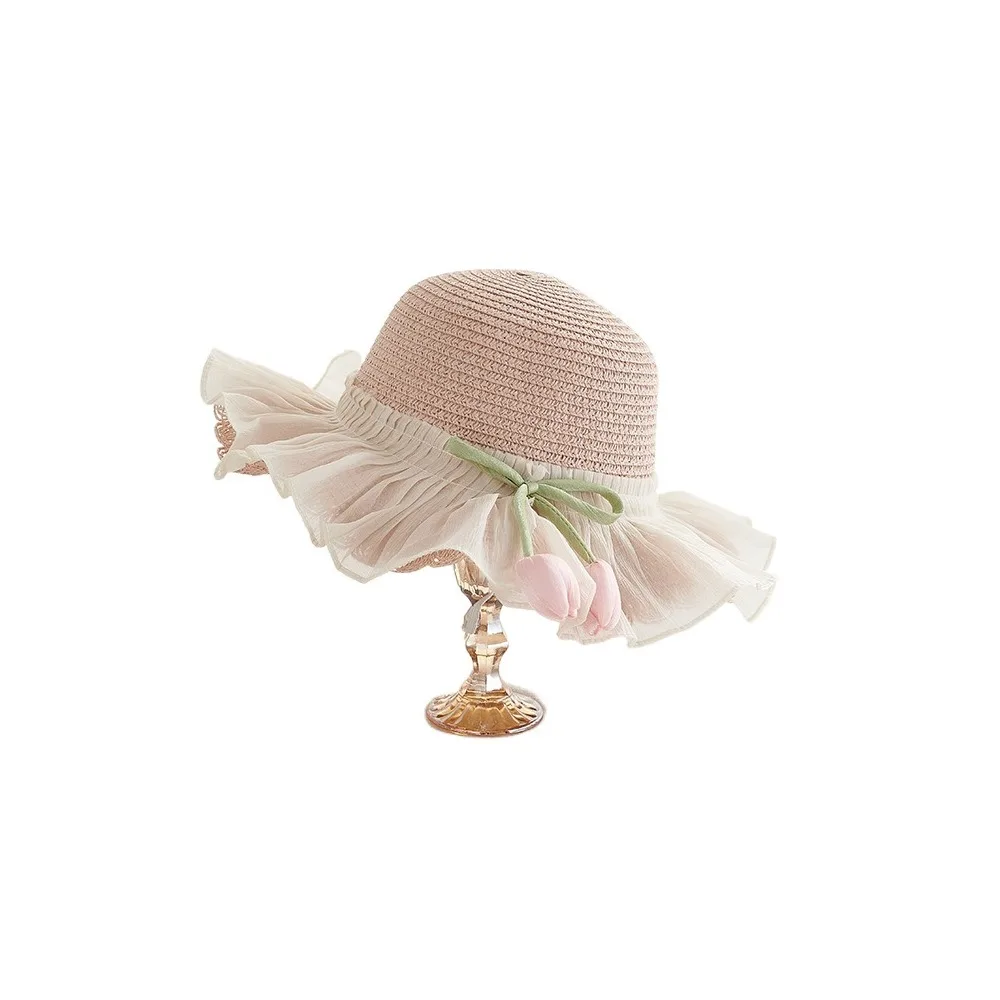 

Соломенная шляпа-тюльпан с сумкой через плечо в одном стиле, солнцезащитная шляпа с защитой от ультрафиолета, шляпа-ведро для девочек, складная рыбацкая кепка