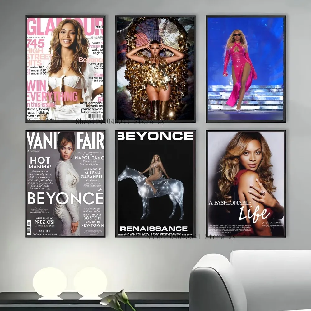 1PC Beyoncé Cover Poster Paper Print Home Living Room Bedroom Entrance Bar Restaurant Cafe Art Painting Decoration