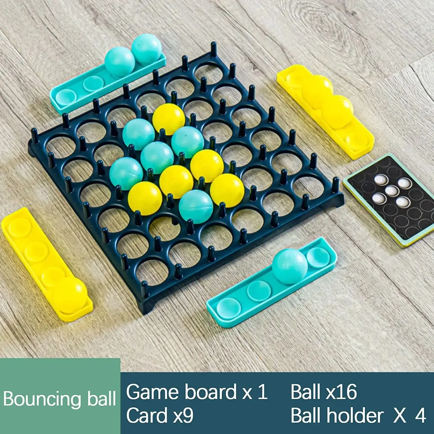 Wurfball Bounce Ball Bounce Spiel Brettspiel Stressabbau Wurfball Spielzeug Weihnachten Geburtstagsgeschenk für Kinder