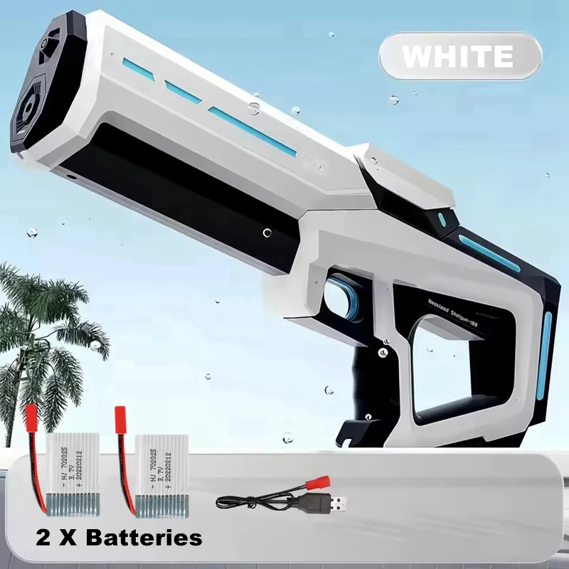 Elektrische waterpistolen voor volwassenen Krachtige spuitpistolen met automatische zuiging Wateropslagpistolen Zomer buitenspeelgoed voor jongens en kinderen - afbeelding 1