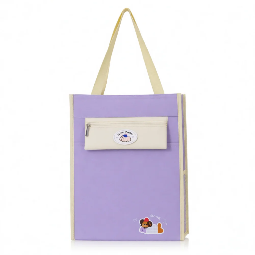 For Tongzhuo A4 Exam Paper Folder Student Book Tote Portable Oxford Organizer School Supplies Document Handbag Pouch