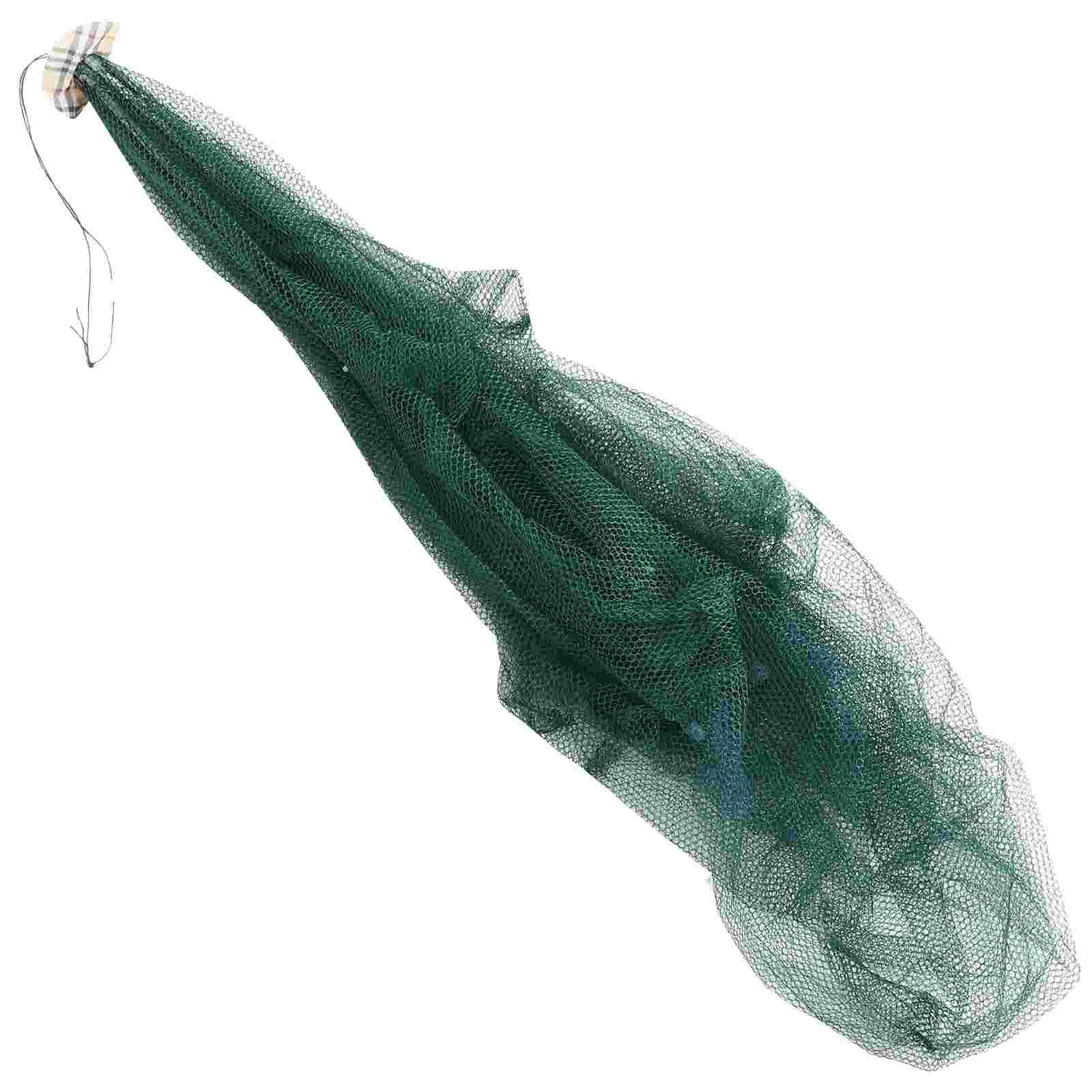 

Foldable Crab Net Trap Cast Dip Cage Fishing Net for Fish Minnow Crawfish Shrimp Umbrella Design (Twelve Entrance)