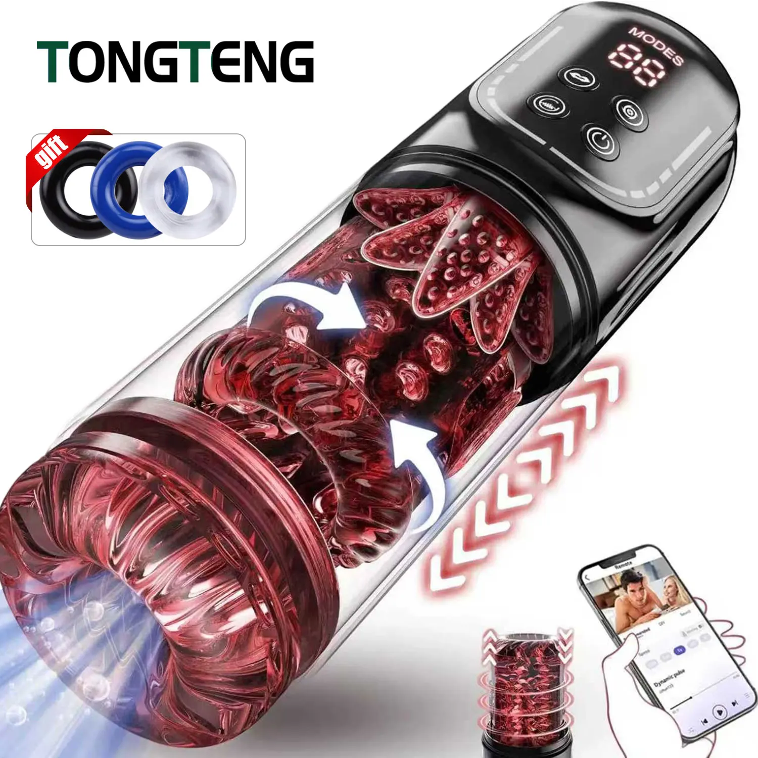 Telescopic Rotation Masturbator Cup: The Ultimate Vagina Simulation for Men Telescopic Rotation Masturbator Cup: The Ultimate Vagina Simulation for Men