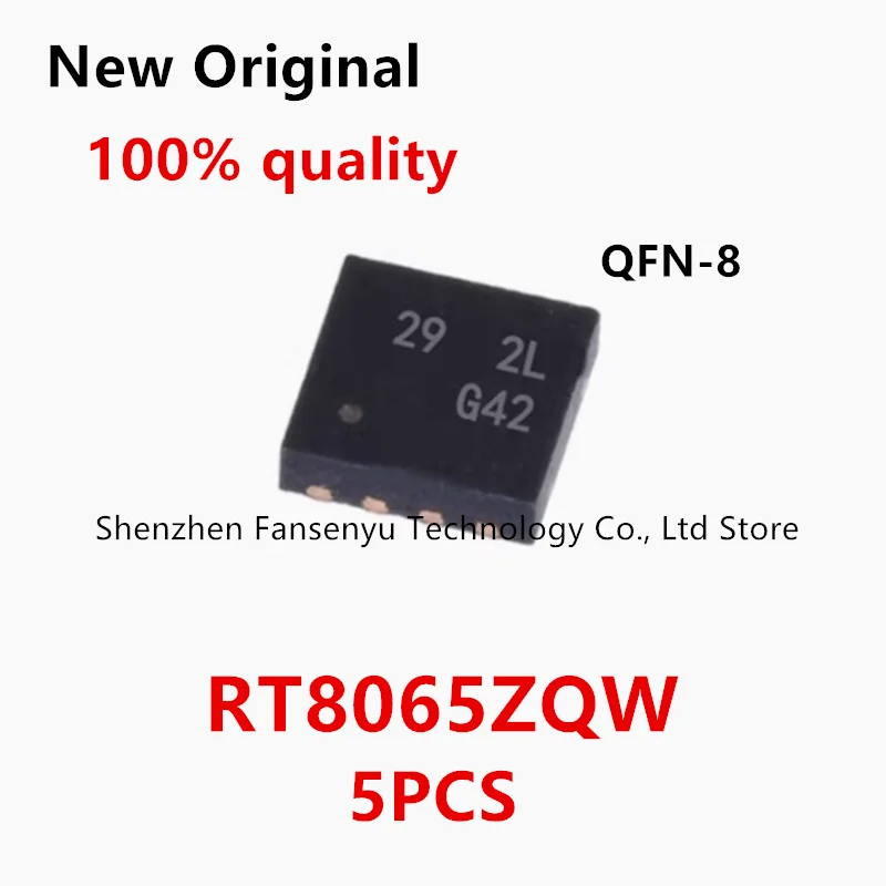 

(5piece)100% New RT8065ZQW RT8065 (29 EG 29 EF 29 ED ...) QFN-8 Chipset