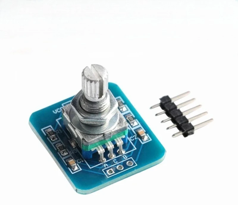 The 360-degree encoder module rotary encoder module rotary knob is suitable for single-chip microcomputer STM
