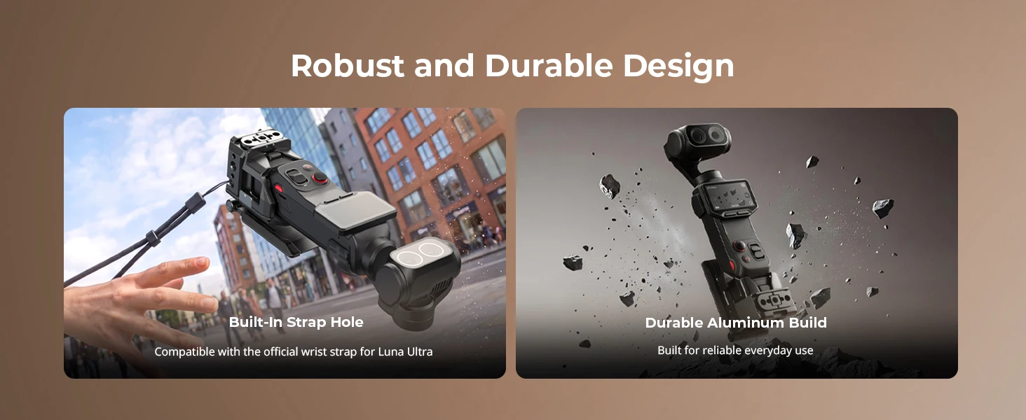 SmallRig Anbaubare Halterung für Insta360 Luna Ultra mit integrierter magnetischer Schnittstelle, Cold-Shoe-Halterung, Arca-Swiss-Platte -6824 – Detail 7