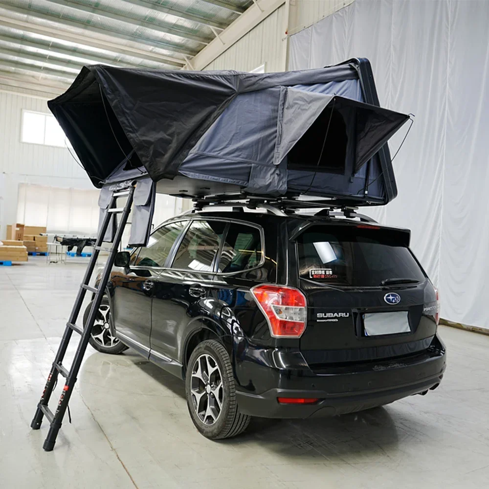 Open Side Touring Roof Top Tent New Design Roof Tent 4x4 Pickup Trucks Offroad Waterproof  Auto Roof Tent Camp Car