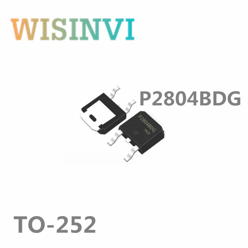 10pcs/lot   P2804BDG P2804   Voltage value：40V 25A  encapsulation：TO-252