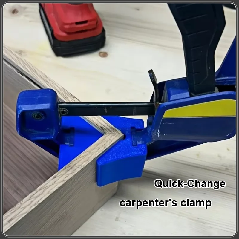 90 Degree Plastic Right Angle Corner Locator Woodworking Clamp Jig Cabinet Frame Assembly Positioning Square Carpentry Fix Tools