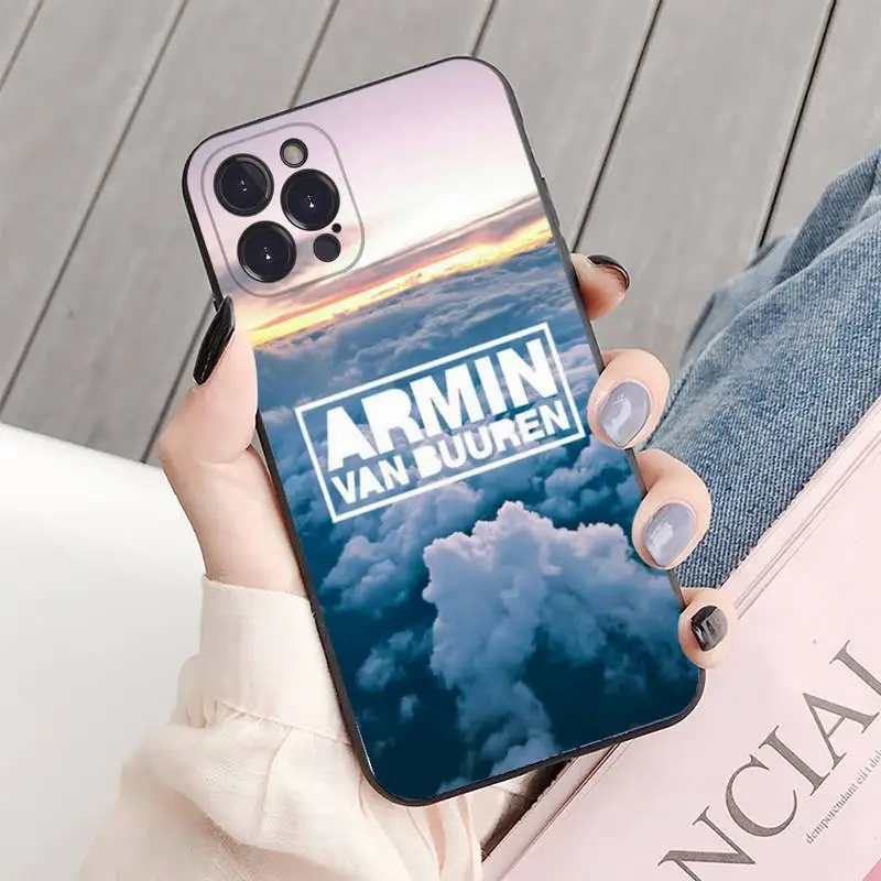 Armin van Buuren DJ Phone Case For iPhone 14 11 12 13 Mini Pro XS Max Cover 6 7 8 Plus X XR SE 2020 Funda Shell