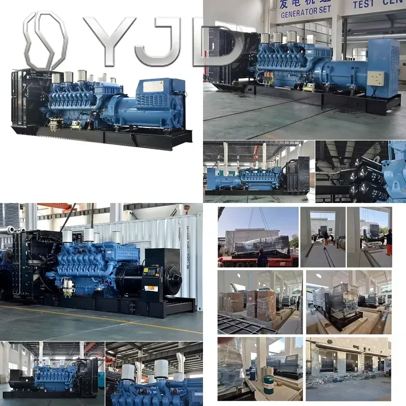 2MW 13.8kV 2500kVA Generator with Paralleling Open Frame ATS China