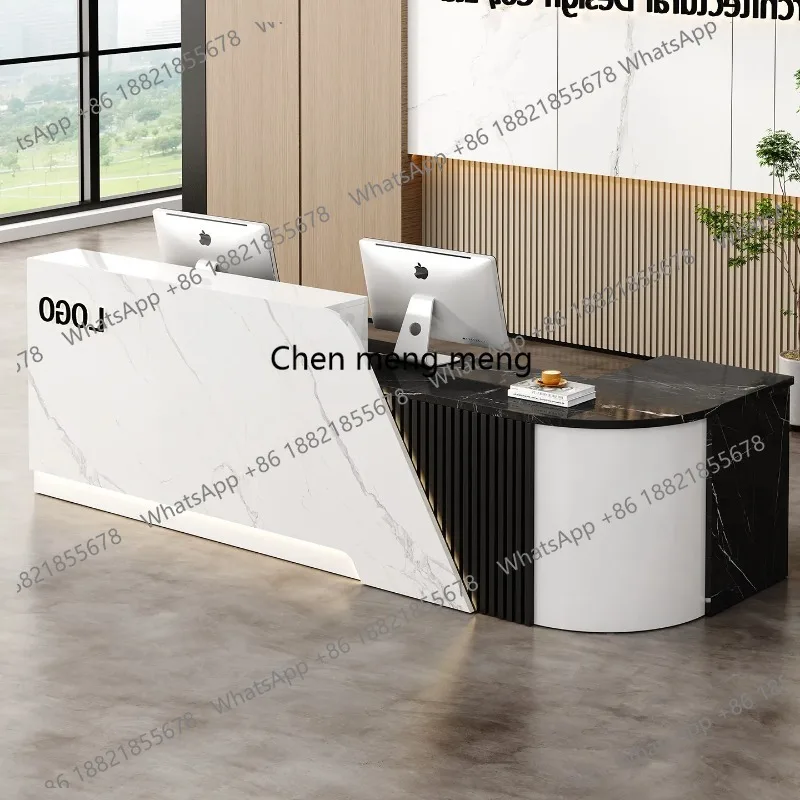 

Clothing Store Decor Reception Desk Beauty Salon Coffee Reception Desk Pharmacy Hairdressing Comptoir Caisse Corner Furniture