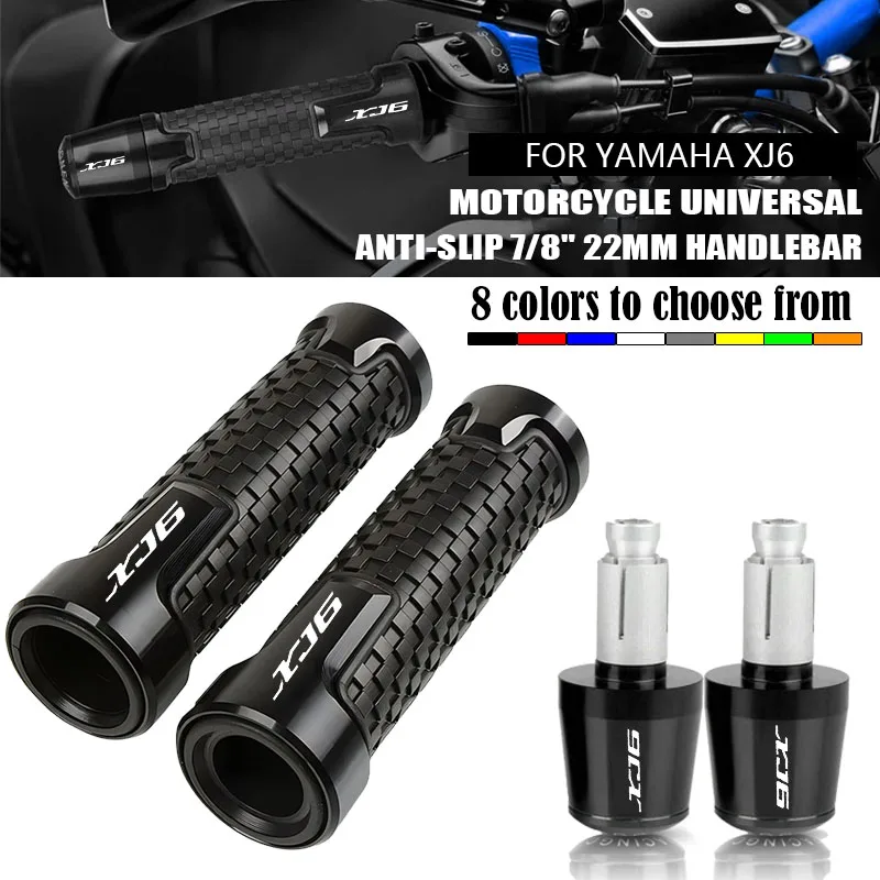 Contrappesi Manubrio Moto CNC Antivibrazione Tappi Manopole per XJ6 N / XJ6 DIVERSION Accessori