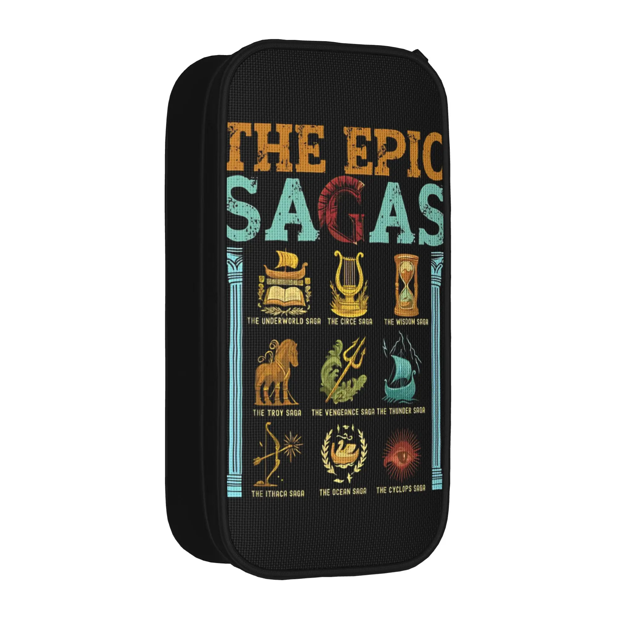 The Epic Saga Ithaca Odysseus Odysseys Pencil Cases Creative   Pen Bag Girls Boys Big Capacity School Supplies Gifts Pencilcases