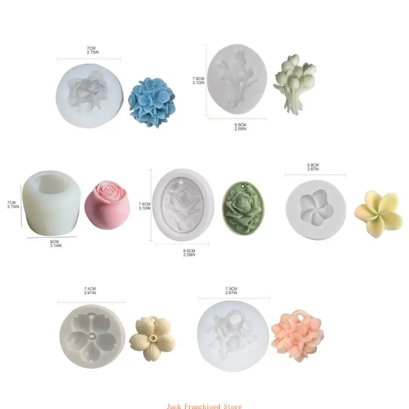 Various Flower Shaped Silicone Mold Fondant Cake Mould Chocolate Mould Cake Decorating Tools Kitchen Baking Accessories