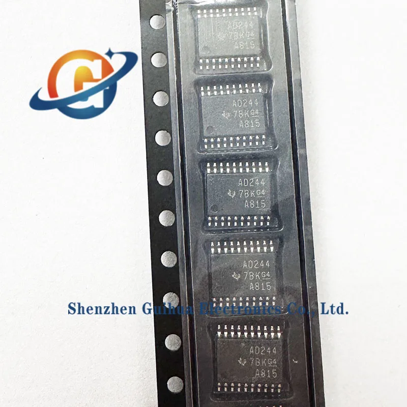 10PCS original genuine stock SN74ACT244PWR SN74ACT244 silk screen AD244 package TSSOP-20