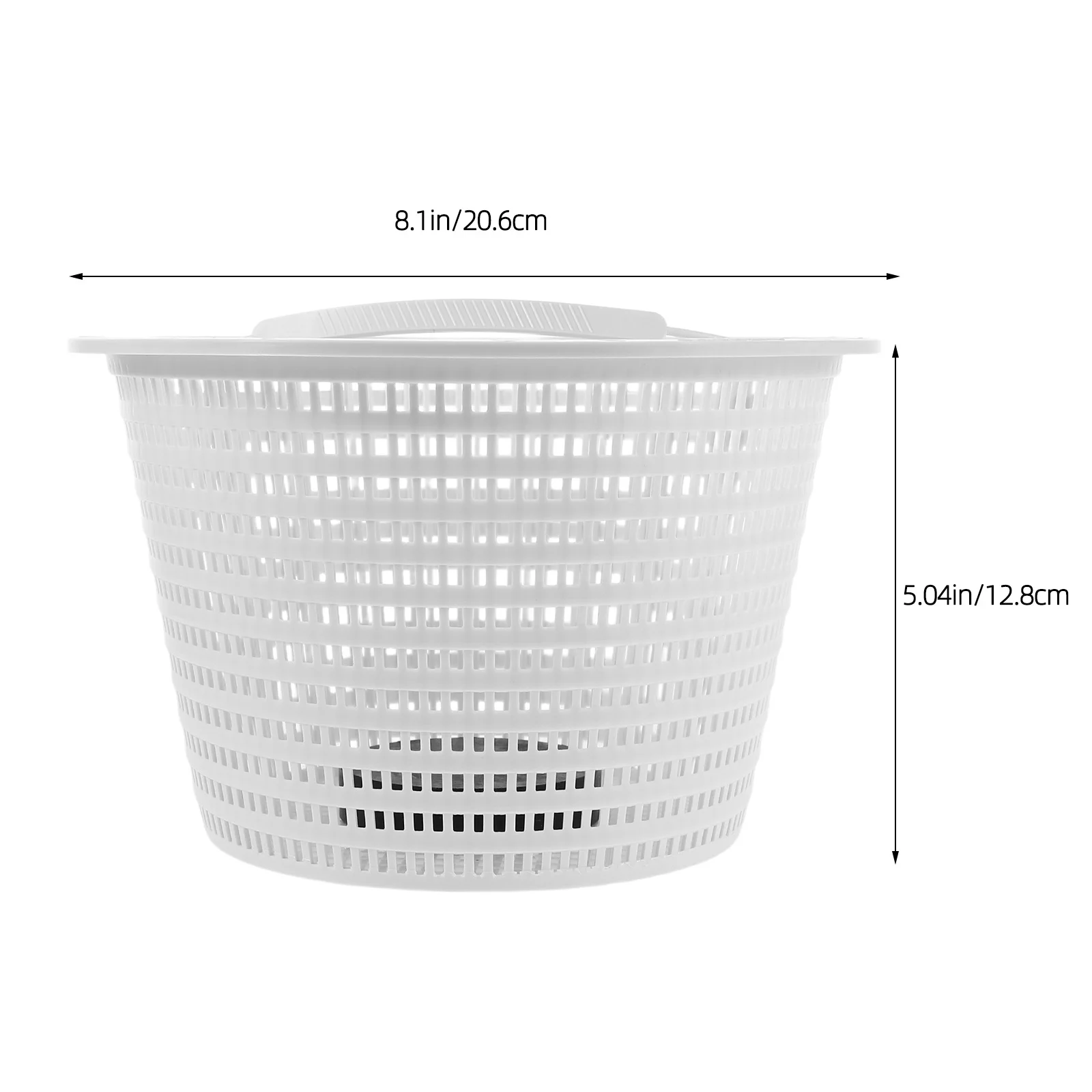 سلة مقشدة حمام السباحة 8.1 بوصة متوافقة مع Sp1070 ذات سعة عالية ومتينة بديلة لسلة مرشح حطام أوراق حمام السباحة