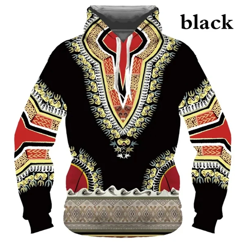 

Men Women African Folk-custom 3D Print Hoodies Sweatshirt For Men Pullovers Hoodie Streetwear Mens Clothes Casual Fashion Tops