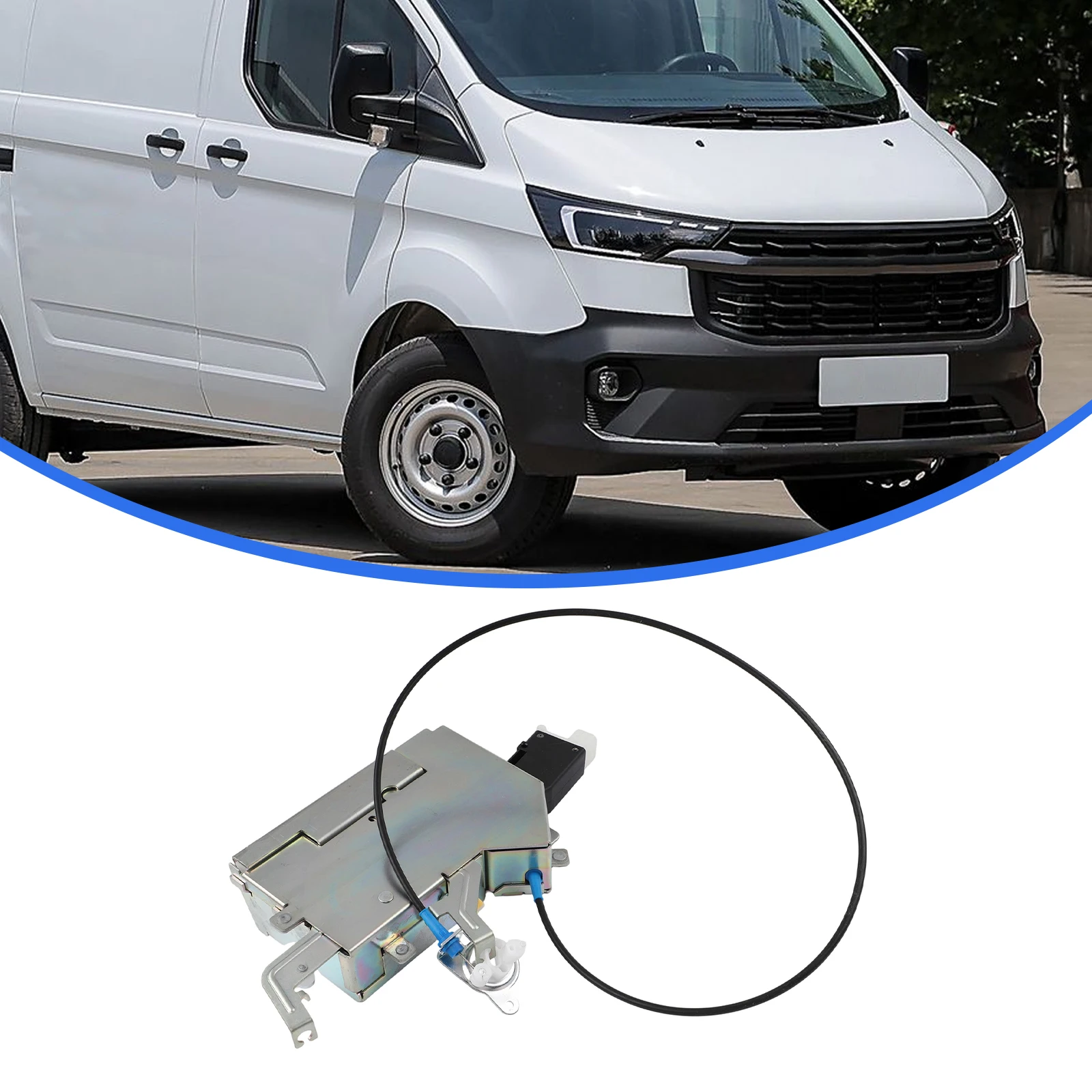 Hochwertiges linkes Seitentürschloss für Ford Transit MK6 MK7 1766553 YC15B264A01BL Einfache Installation mit minimalen Werkzeugen