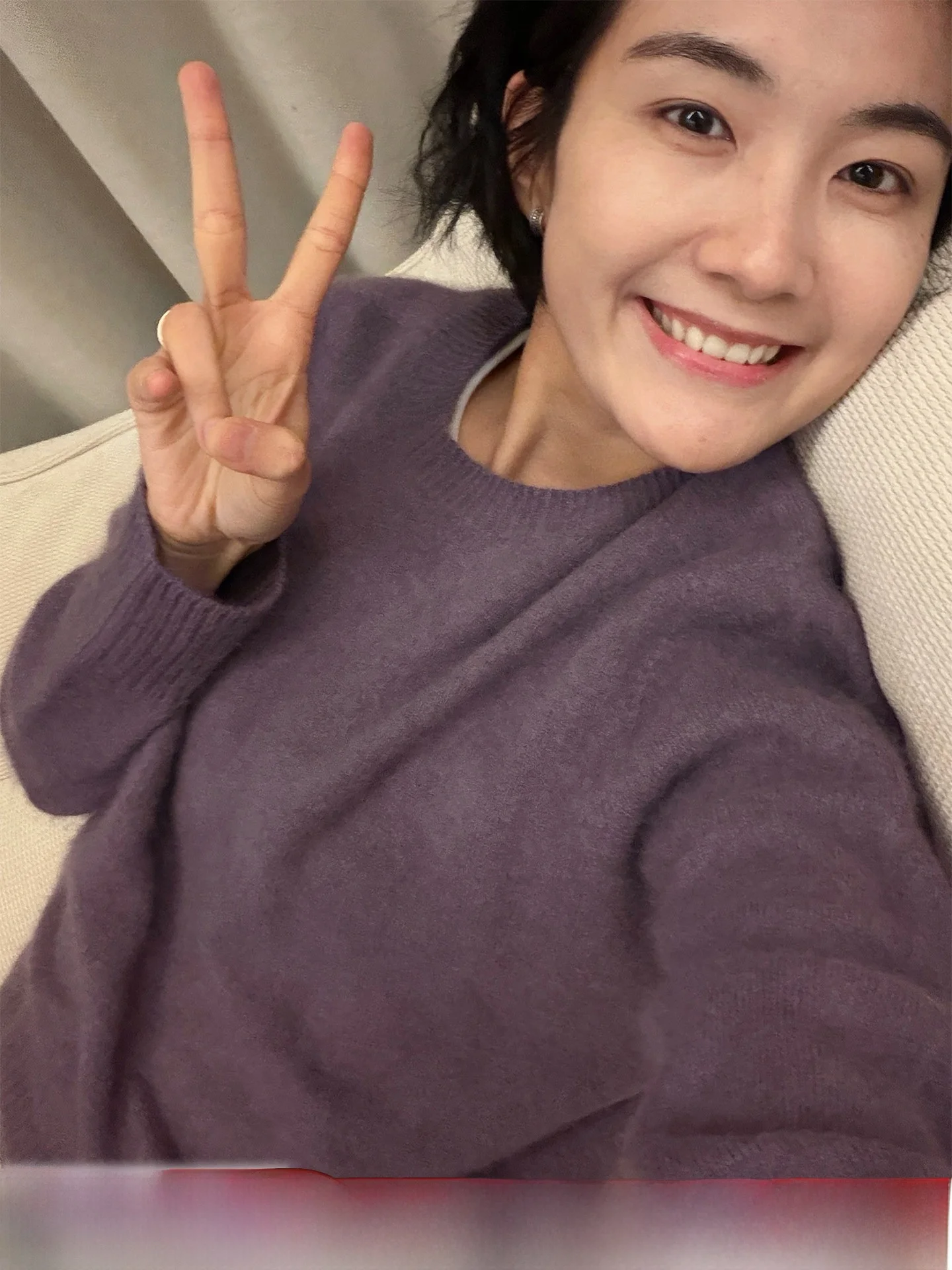 

Женский шерстяной свитер Langqing с круглым вырезом, фиолетовый, свободный крой, вязаный, теплый, для ношения в качестве базового слоя, новинка 2025 года, матовый, размер S