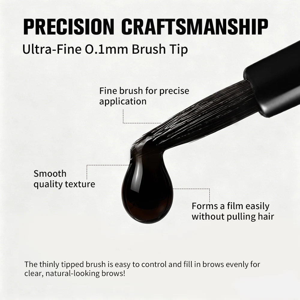 Picture 7: Lakerain Eyebrow Gel Peel-off Waterproof & Transfer-proof Long Lasting Fuller Defined Eyebrow Makeup Suit for Beginners Eyebrow