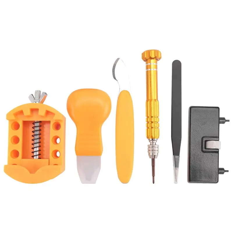 NEW HOT In Stock-Watch Case Opener Tool: Watch Battery Replacement Tool Kit For Back Removal And Maintainance With Adjustable Ca