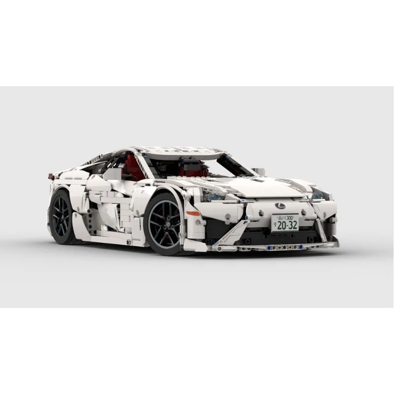 4091PCS MOC 1:8 Scale High‑performance Sport Car Super Racing Vehicle Static Display Model Building Blocks DIY Assembly Gifts