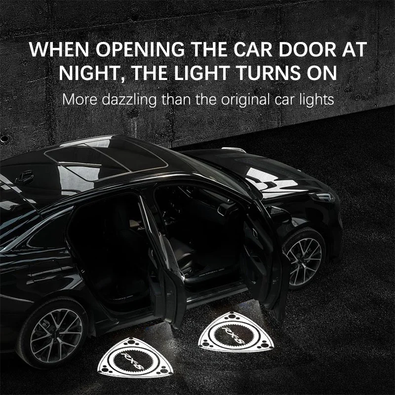 For Mazda RX-8 2004 2005 2006 2007 2008 2003-2018 RX8 Car Door Projector Ghost Shadow Welcome Light Accessories