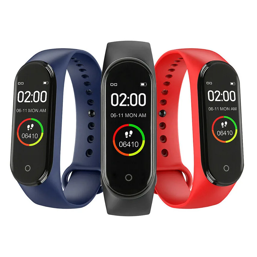 جديد سوار ساعة ذكية للرجال/النساء/الأطفال Smartwatch Reloj Step HR Montre Connect لـ Apple/Xiaomi/Huawei PK Mi Band 3/4 VS IWO 8/B57