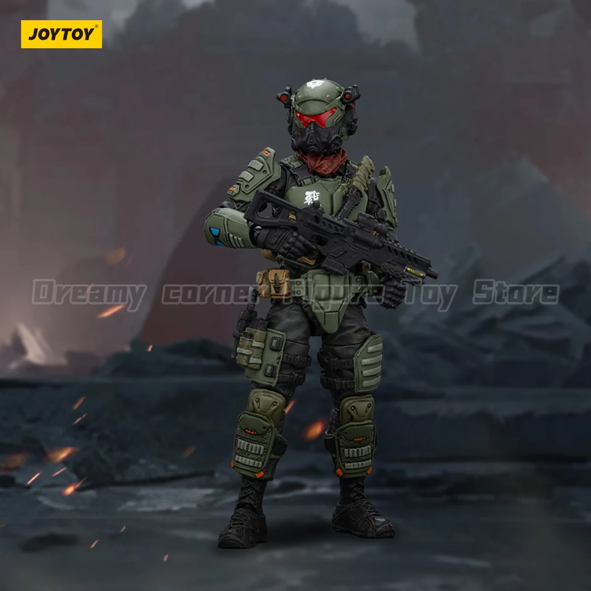 

【Pre-sale】JOYTOY Stellar Scar Assault Team Darksilicon Firesulfur Gravelgold Titanite Ghostmanganese 1/18 Action Figure Toys