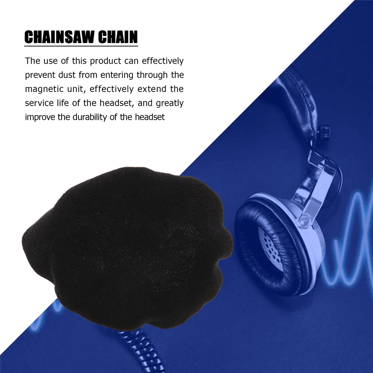

Flex Fabric Headphone Earpad Covers Sanitary Earcup Protectors Headset Ear Cushions for Gym Training HOT
