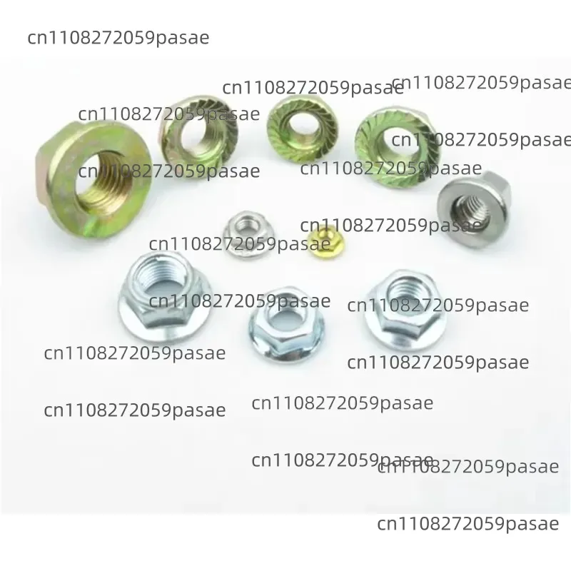 

M11 DIN 6923 Hexagonal Flange Nut Metric Thread Anti‑Vibration Locking Flange Nut for Automotive Mechanical