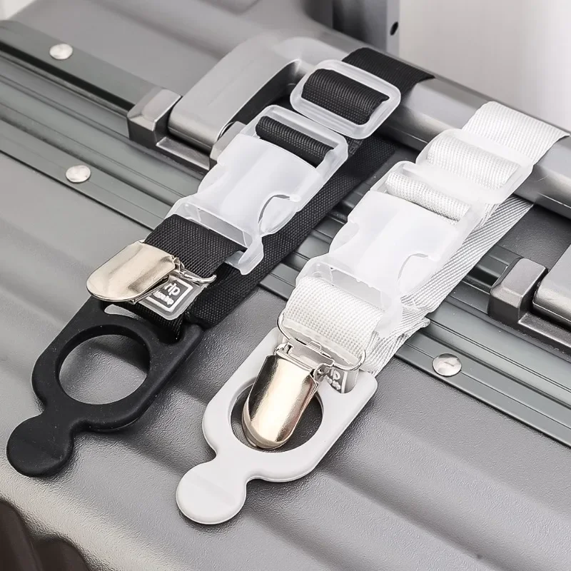 1/2Pcs Anti-theft Luggage Buckle Straps Portable for Backbag Suitcase Bag Hanging Buckle Adjustable Trolley Luggage Accessories