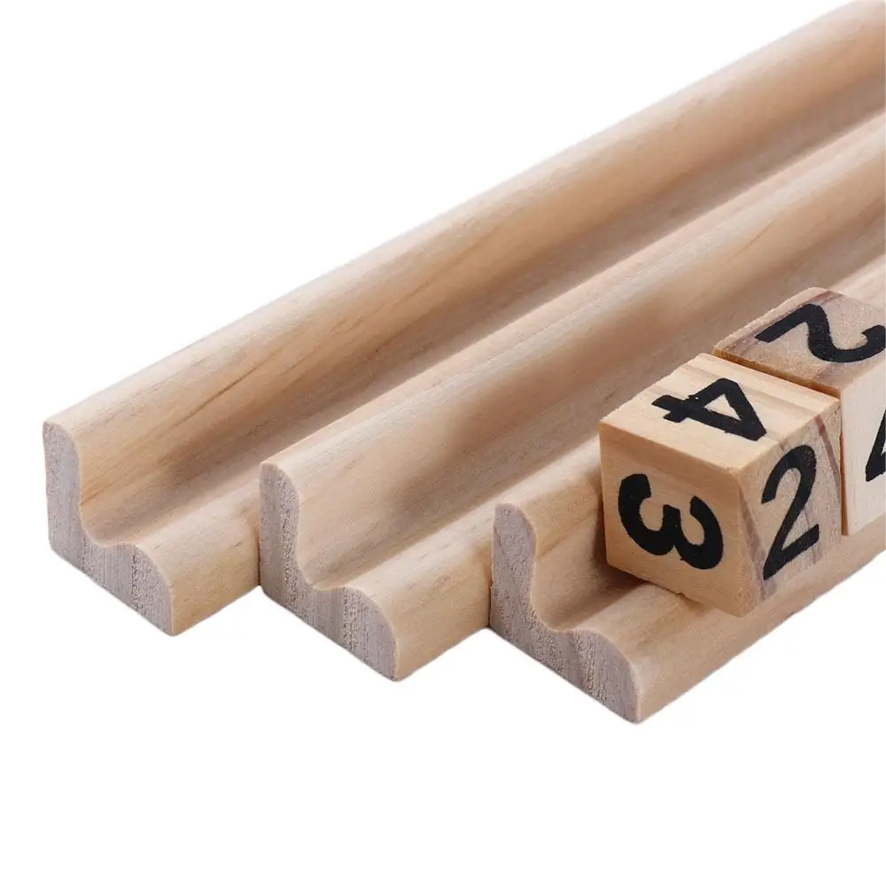 Professional Player Domino Games Wooden 4 Racks Chickenfoot Wood Domino Racks Domino Holders Domino Trays Holders Mexican train