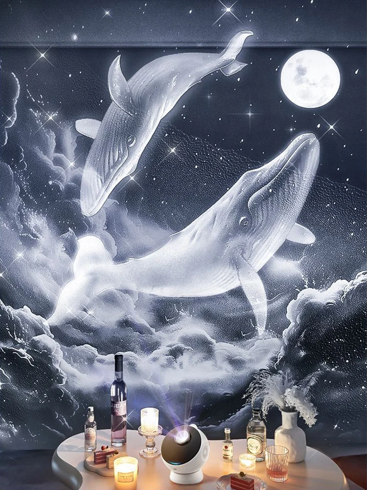 

Ultra Clear 3D Multi Functional Projector Night Light 18 in 1 Galaxy Projector with Bluetooth Speaker & 10 White Noise for Gifts