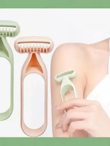 Non-Sensory Armpit Hair Razor Macro Blade Gentle Shaving Remover Leg Underarm Hair Trimmer for Women