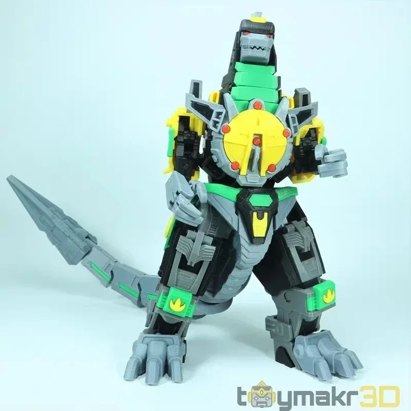 

In Stock Dinosaur Team Dragon King Toymakr 3D Printed 31cm Action Figure Model Toys Gifts