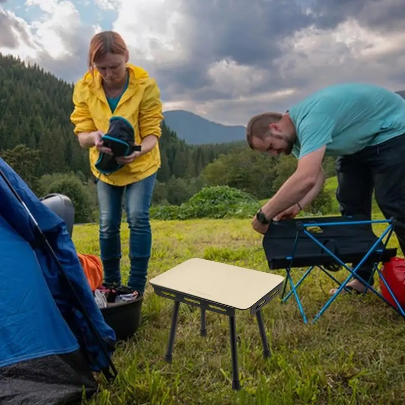 

Outdoor Compact Camp Table Portable Camping Table Picnic Table Foldable Beach Table For Camping Tailgating Outdoor Activities