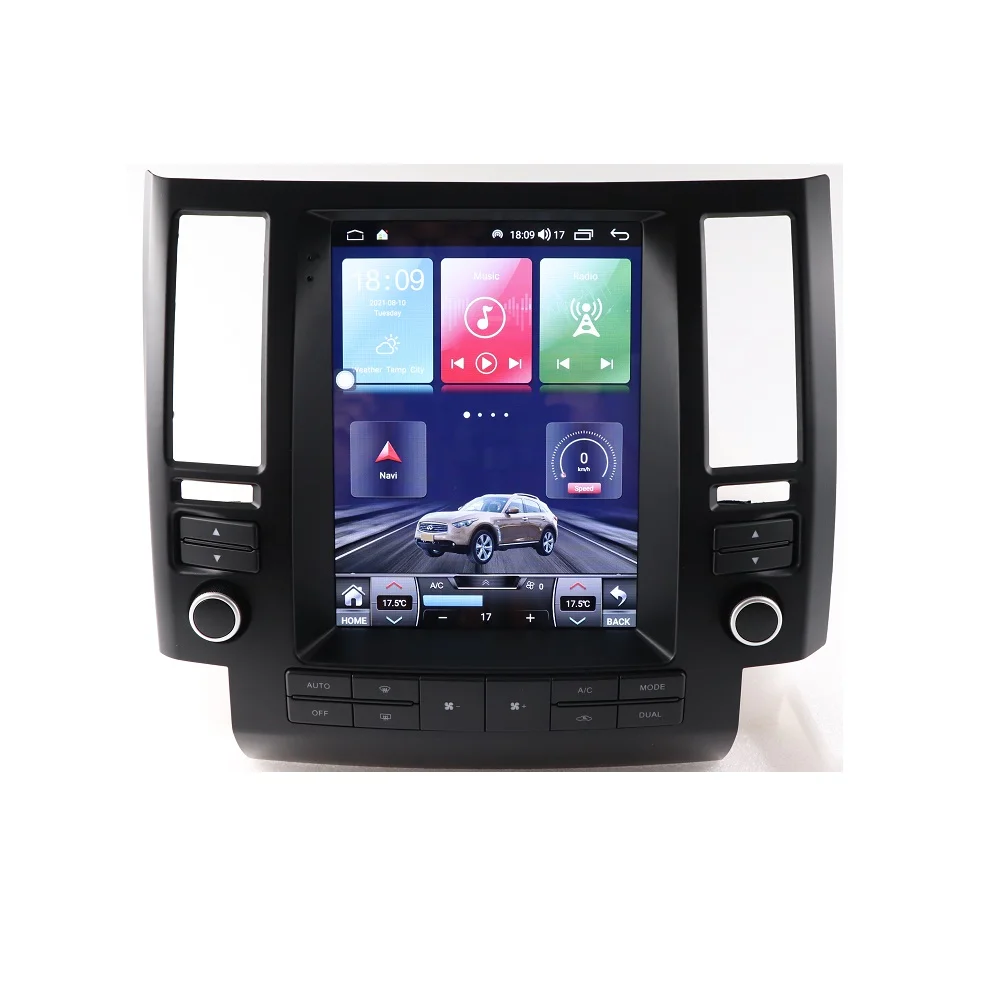 Screen 9.7 inch Android 10.0 Car DVD Player Radio Video Car Stereo Multi-media GPS Navigation for FX35 2003-2006custom