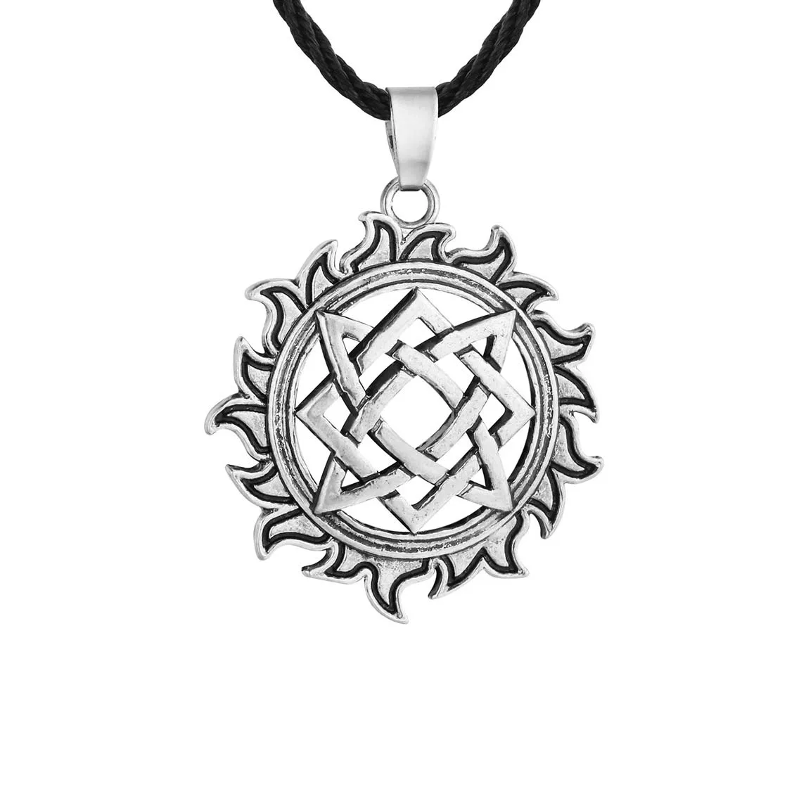 2024 new fashion alloy Sun pendant necklace temperament every clavicle chain men\'s and women\'s accessories accessories