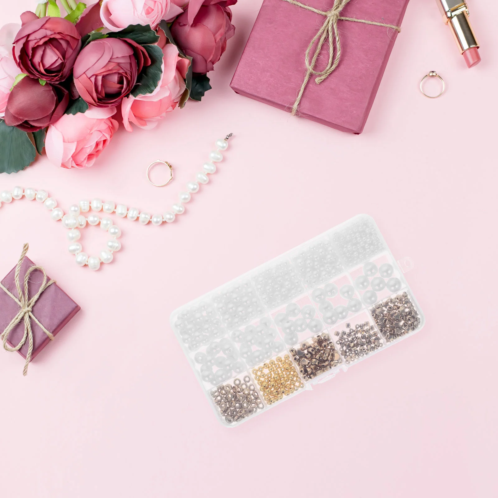 Safe Durable Spacer Beads for DIY Crafts Jewelry Making Accessory Necklace Bracelet Beads Unique Charm Jewelry Making Accessory