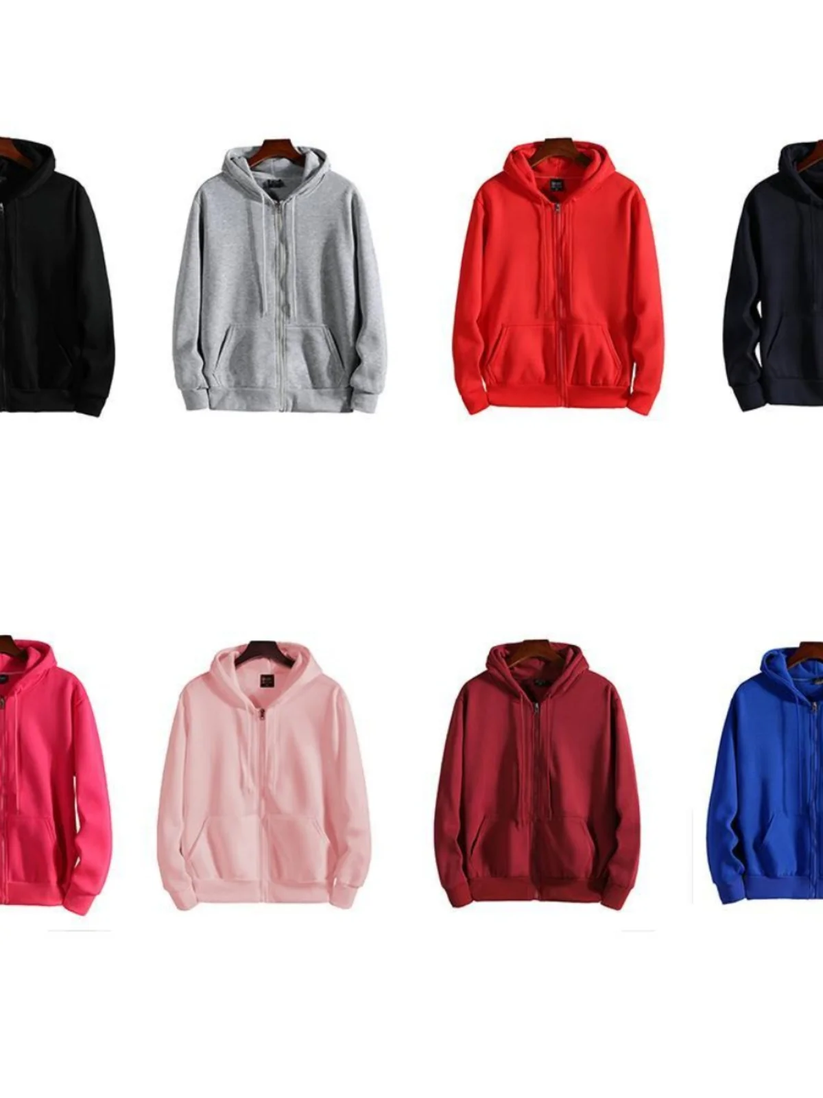 

Утепленная толстовка на молнии с капюшоном, уличный стиль, длинный рукав, оверсайз, с возможностью нанесения логотипа, женская модная одежда