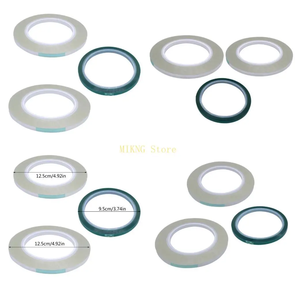 

3 шт. лента для лидера, 2 шт. прозрачная лента для лидера, 1 зеленая лента для катушки на катушку, лучшая распродажа