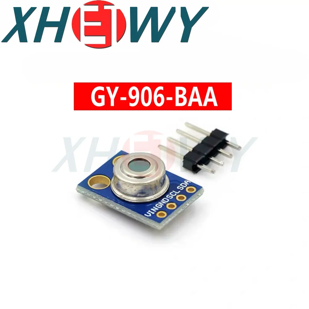 GY-906 MLX90614ESF جديد MLX90614 وحدة استشعار درجة الحرارة بدون تلامس متوافقة