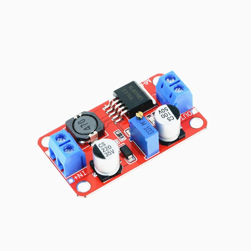 DC-DC Step Up Power Supply Module XL6019 5A Boost Voltage Converter 3.3-35V to 5V 6V 9V 12V 24V Adjustable Output Regulator