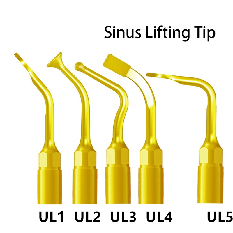 VVDentalne końcówki do chirurgii piezoelektrycznej Chirurgia kostna Sinus Lifting Skaling Implant Egelcymosis dla Mectron Woodpecker Ultradźwiękowa przecinarka do kości